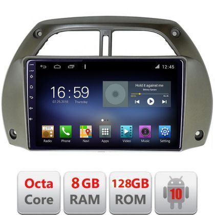 Navigatie Toyota Rav 4 2000-2004 Android radio gps internet Octa Core 8+128 LTE kit-rav4-old+EDT-E609