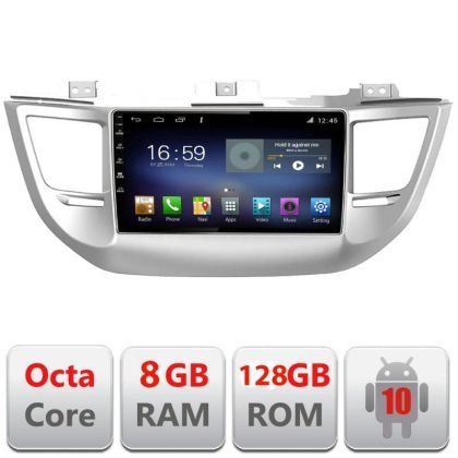 Navigatie Hyundai TUCSON F-546 Octa Core cu Android Radio Bluetooth Internet GPS WIFI DSP 8+128GB 4G