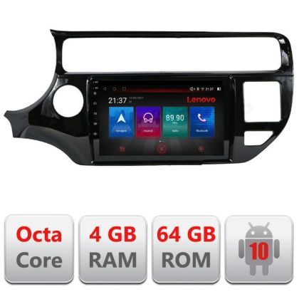 Navigatie Kia Rio 2014-2017 E-504 Octa Core cu Android Radio Bluetooth Internet GPS WIFI DSP 4+64GB 4G