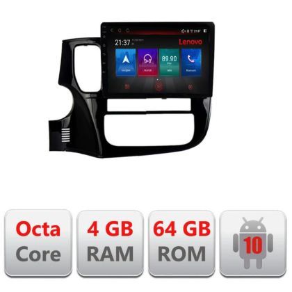 Navigatie Mitsubishi Outlander 2014- E-1230 Octa Core cu Android Radio Bluetooth Internet GPS WIFI DSP 4+64GB 4G