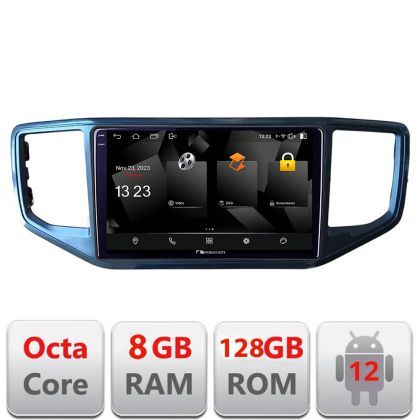 Navigatie dedicata Nakamichi VW Amarok Android radio gps internet octa core 8+128 carplay android auto