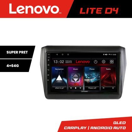 Navigatie Suzuki Swift 2017- Lenovo Kit-2179 4+64 GB Android Waze USB Navigatie Internet Youtube Radio