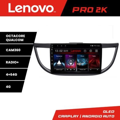 Navigatie Honda CRV 2012-2016 Lenovo Kit-469 8 core QLED 2K 4+64 360 Android Waze USB Navigatie Internet Youtube Radio