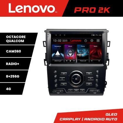 Navigatie Mondeo MK5 SYNC2 si SYNC 3 2015-2022 8 core QLED 2K 8+256 360 Android Waze USB Navigatie Internet Youtube Radio Lenovo