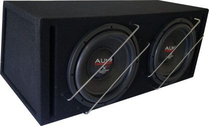 Subwoofer pasiv cu incinta 84L Audio System X 12 EVO BR-2, 2000 watts, 2x1 ohm, 2 x 300 mm, 2 x 12", SPL bass reflex, 2 difuzoare