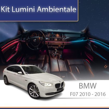 Lumini Ambientale BMW Seria 5 2010-2016 dedicat set difuzoare control telefon sau sistem original