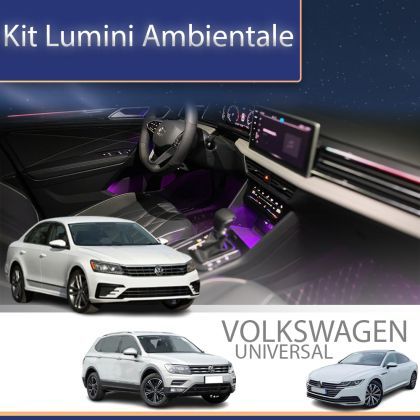 Lumini ambientale VW Universal PQB  control telefon sau sistem original