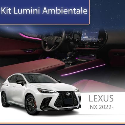 Lumini ambientale Lexus NX 2022 set complet control telefon sau sistem original