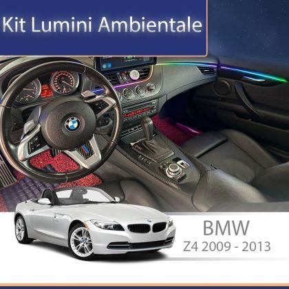 Lumini mbientale BMW Z4 2009 - 2013 dedicat set complet control telefon sau sistemul original