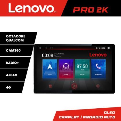 Navigatie Audi A4 B6 K-050 Lenovo PRO 4+64 13 inch 2K android 4G DSP gps internet  8Core v1