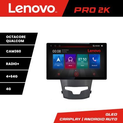 Navigatie Ssangyong Korando 2014-2019 K-1159 Lenovo PRO 4+64 13 inch 2K android 4G DSP gps internet S