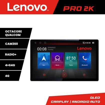 Navigatie Mazda 3 2014-2019 K-463 Lenovo PRO 4+64 13 inch 2K android 4G DSP gps internet  8Core