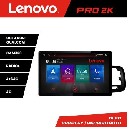 Navigatie Volvo S60 2014-2018 cu sistem Sensus Connect K-s60-14 Lenovo PRO 4+64 13 inch 2K android 4G DSP gps internet