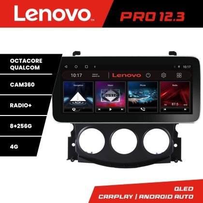 Navigatie Nissan 370Z 2008-2012 Lenovo PRO 8+256 12.3 inch qled android 4G DSP gps internet  KIT-370Z