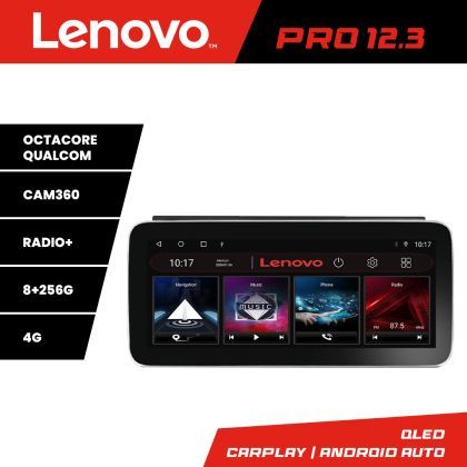 Navigatie Seat Arona Lenovo PRO 8+256 12.3 inch qled android 4G DSP gps internet  8Core