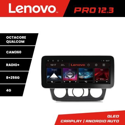 Navigatie BMW Seria 1 E87 2007-2011 clima manuala K-bmw117-manual Lenovo PRO 8+256 12.3 inch qled android 4G DSP gps internet 8Core