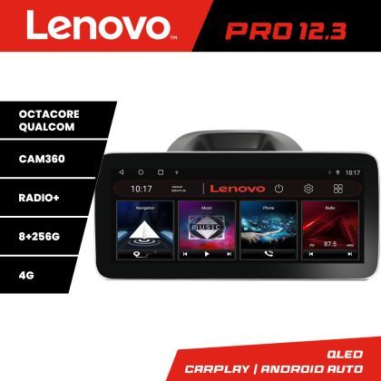 Navigatie Ford Ecosport 2017-2019 Lenovo PRO 8+256 12.3 inch qled android 4G DSP gps internet  KIT-ecosport2018