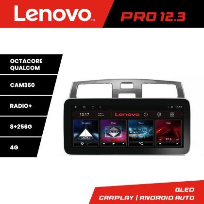 Navigatie Lexus ES 2001-2006 Lenovo PRO 8+256 12.3 inch qled android 4G DSP gps internet  8Core