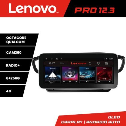 Navigatie Hyundai Ioniq 2016-2020 Lenovo PRO 8+256 12.3 inch qled android 4G DSP gps internet  KIT-ioniq