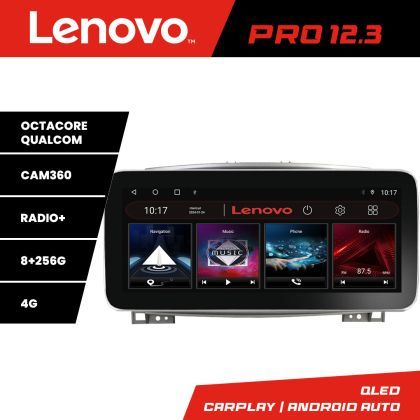 Navigatie Toyota Land Cruiser L100 2002-2008 K-l100 Lenovo PRO 8+256 12.3 inch qled android 4G DSP gps internet