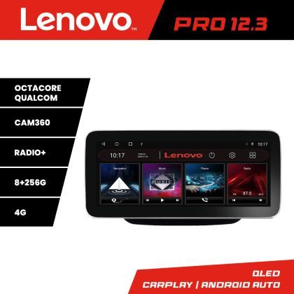 Navigatie Mitubishi Lancer 2001-2007 K-lancer07 Lenovo PRO 8+256 12.3 inch qled android 4G DSP gps internet 32