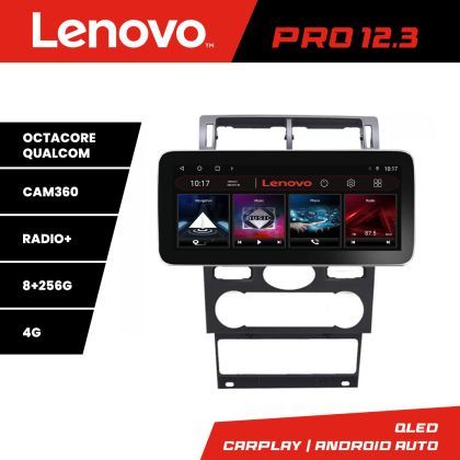 Navigatie Ford Mondeo 2004-2007 Lenovo PRO 8+256 12.3 inch qled android 4G DSP gps internet  8Core