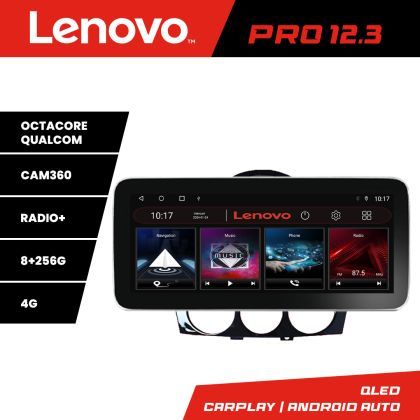 Navigatie Mazda RX8 2008-2011 Lenovo PRO 8+256 12.3 inch qled android 4G DSP gps internet  8Core