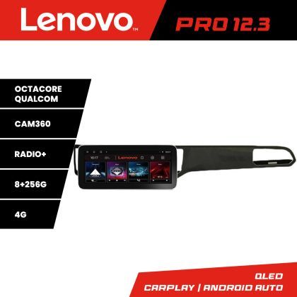 Navigatie VW Golf Sportsvan 2016-2021 K-sportsvan Lenovo PRO 8+256 12.3 inch qled android 4G DSP gps internet