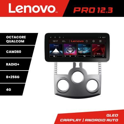 Navigatie Daihatsu Terios 2006-2016 Lenovo PRO 8+256 12.3 inch qled android 4G DSP gps internet  kit-terios-