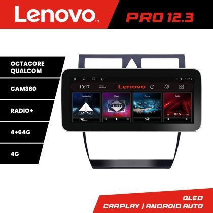 Navigatie Audi A6 K-102 Lenovo PRO 4+64 12.3 inch qled android 4G DSP gps internet  8Core