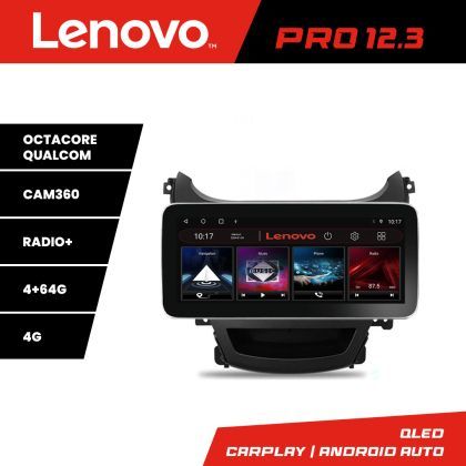 Navigatie Hyundai Elantra 2013-2015 K-359 Lenovo PRO 4+64 12.3 inch qled android 4G DSP gps internet  Q