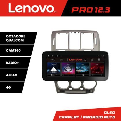 Navigatie Hyundai Getz 2002-2010 Lenovo PRO 4+64 12.3 inch qled android 4G DSP gps internet  kit-getz