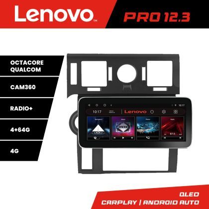 Navigatie Hummer H2 2002-2008 Lenovo PRO 4+64 12.3 inch qled android 4G DSP gps internet  8Core