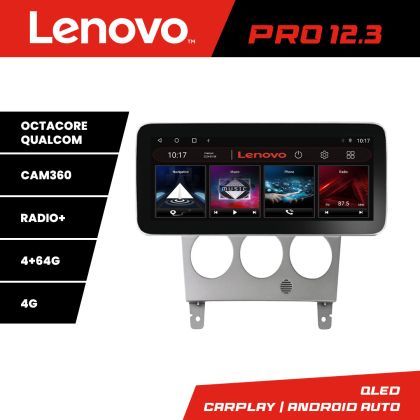 Navigatie Subaru Impreza 2002-2007 Lenovo PRO 4+64 12.3 inch qled android 4G DSP gps internet  KIT-impreza2002