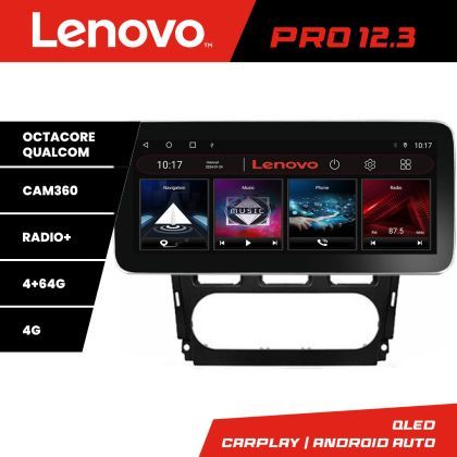 Navigatie Ford Mondeo 2010-2014 K-mondeo-clima Lenovo PRO 4+64 12.3 inch qled android 4G DSP gps internet