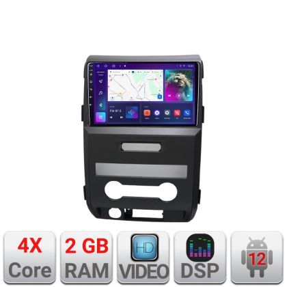 Navigatie Ford F150 2008-2014 Quad Core 2+32 GB Android Waze USB Navigatie Internet Youtube Radio