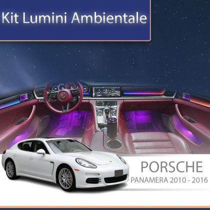 Lumini ambientale Porsche 2010-2016 set complet control telefon sau sistem original