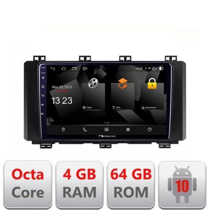 Navigatie Toyota Auris 2013-2018 Android Octa Core 720p 4+64 DSP 360 camera carplay android auto