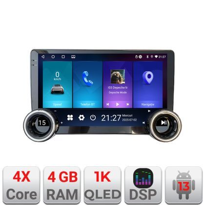 Navigatie Citroen Berlingo 2019-2021 Kit-berlingo18 Edotec  4+64 10.5 inch Incell 1K android Wifi 5Ghz gps internet  v2