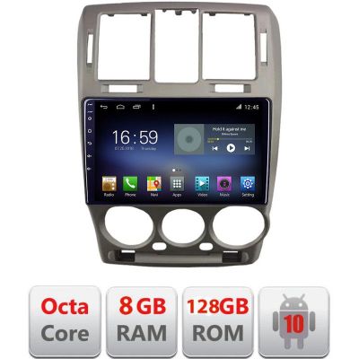 Navigatie HHyundai Getz 2002-2010 Android radio gps internet Octa Core 8+128 LTE kit-getz+EDT-E609