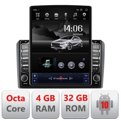 Navigatie Audi A3 8P G-049 ecran tip TESLA 9.7" cu Android Radio Bluetooth Internet GPS WIFI 4+32GB DSP 4G Octa Core