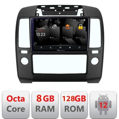 Navigatie Nissan Navara Pathfinder 2005-2010 5960Pro-NAV5 Android Octa Core Qualcomm 2K Qled 8+128 DTS DSP 360 4G Optical