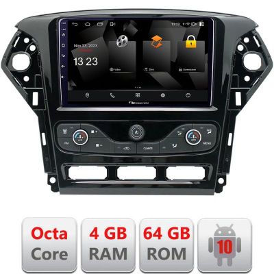 Navigatie Ford Mondeo 2011-2014 Android Octa Core 720p 4+64 DSP 360 camera carplay android auto