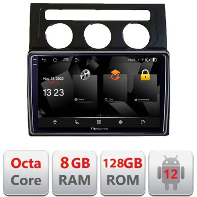 Navigatie VW Touran 2003-2009 clima automata 5960Pro-touran2 Android Octa Core Qualcomm 2K Qled 8+128 DTS DSP 360 4G Optical