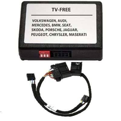 TF-E65 interfata modul activare / deblocare video in miscare BMW Seria 7