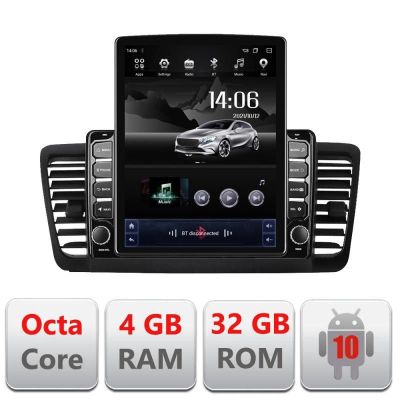 Navigatie Subaru Outback Legacy G-SU02 ecran tip TESLA 9.7" cu Android Radio Bluetooth Internet GPS WIFI 4+32GB DSP 4G