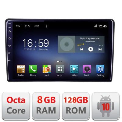 Navigatie Fiat Tipo 2020- Android radio gps internet Octa Core 8+128 LTE Kit-tipo2022+EDT-E609