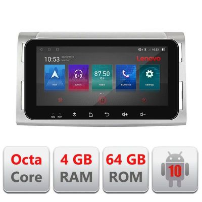 Navigatie Toyota Estima intre anii 2006-2013 Android radio gps internet 4+64 ecran 10.33" Kit-estima+EDT-E511