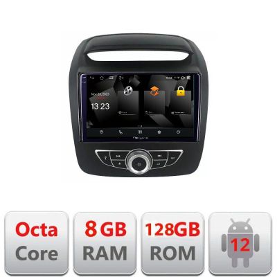 Navigatie Kia Sorento 2012-2015 masini navigatie de fabrica Android Octa Core Qualcomm 2K Qled 8+128 DTS DSP 360 4G Optical