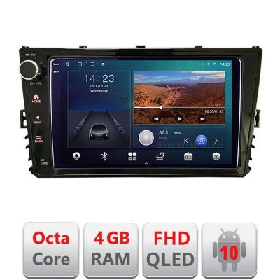 Navigatie VW masini dupa 2018  Android Ecran QLED octa core 4+64 carplay android auto kit-vw-universal-2018++EDT-E309V3